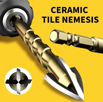 Ceramic Tile Nemesis - Cross Hex Drill Bit 790