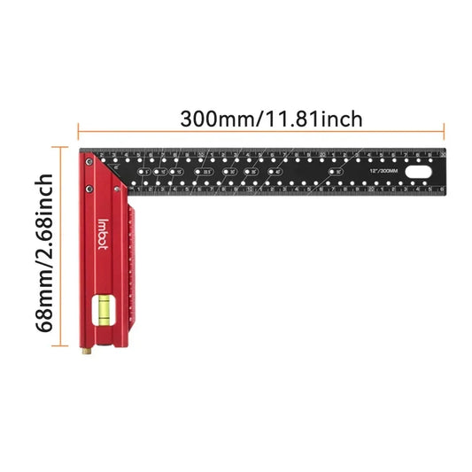 The Right Angle Warlord: L-Shaped Precision Ruler 793