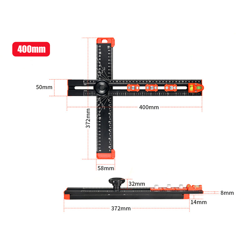 T-Shape Combination Ruler 791