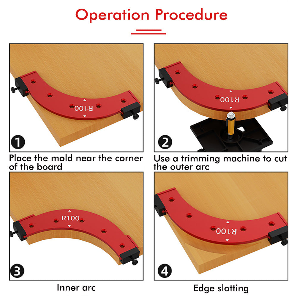 Corner King - Arc Angle Positioning Template 787